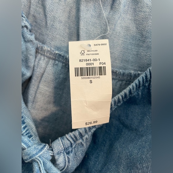 NWT Old Navy Jean Tiered Spaghetti Strap - Picture 5 of 5